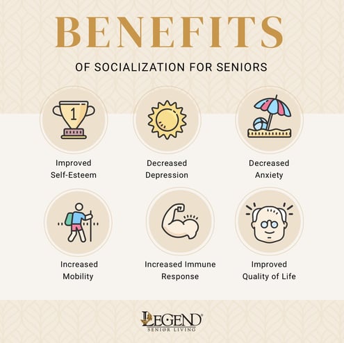 Benefits of Socialization for Seniors- Legend SL